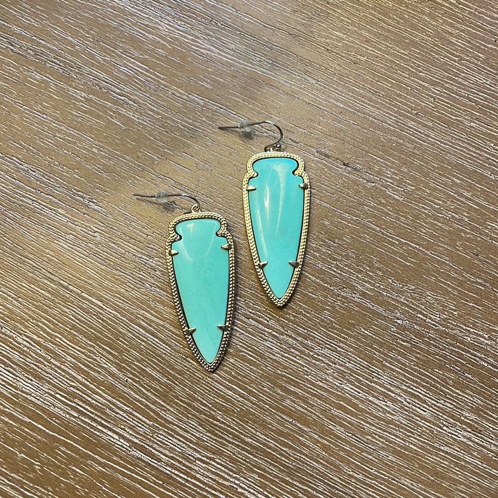 Kendra Scott Sky Arrowhead Drop Earrings